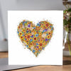 Sunshine Heart greeting card