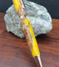 Wood & resin pen. - Image 2