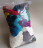 Bargain Bumper Bag of mixed quality wool and fibre for felting (250g) - Image 8