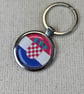 Croatia Flag Keyring