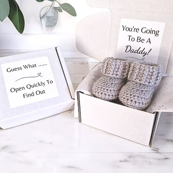 Daddy Pregnancy Announcement Gift Box – Surprise Baby Reveal