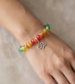 Bracelet and necklace beaded set - Image 2
