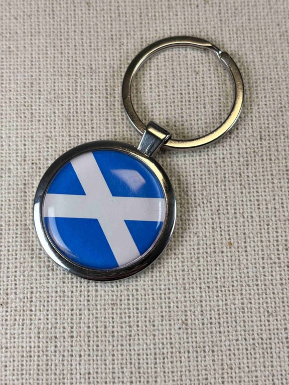 Scotland Flag Keyring