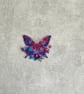 Hand Made Diamond Art Butterfly Acrylic Fridge Magnet 003