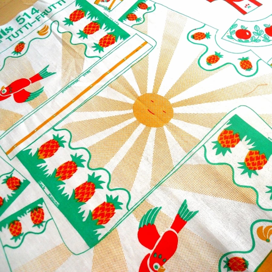  Vintage 70s Clothkits fabric  DIY doll making and dolly clothes