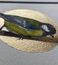 Original watercolour painting Great Tit British bird artwork wildlife art. - Image 4