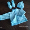 Six Baby Matinee sets for Twin Boys ORDER FOR Gail G 