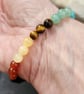 7 Chakra bracelet with sterling silver - Image 7