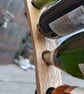 Whiskey Barrel Oak Wine Bottle Holder