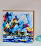Falmouth Friday Greeting Card – Blank Coastal Art Card from an Original Painting