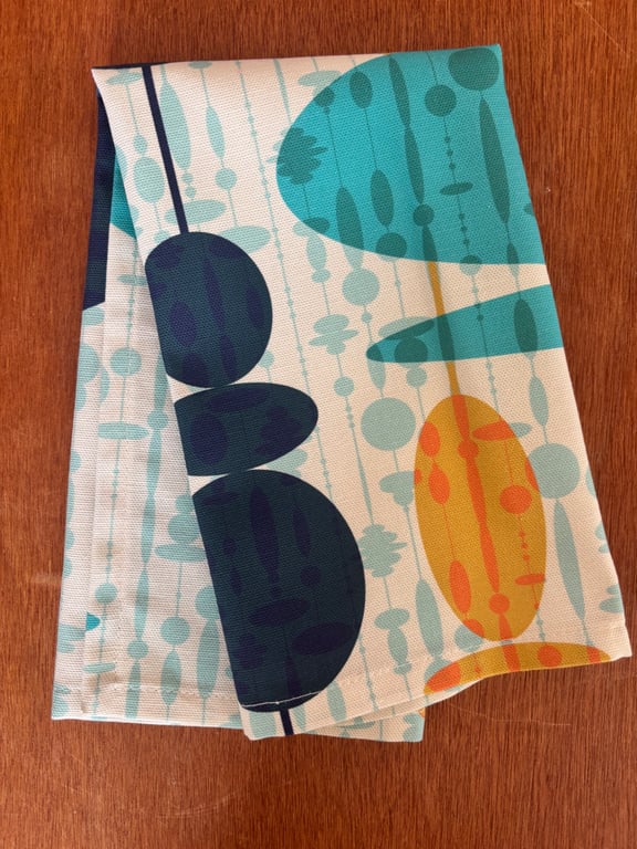 Mid Century Tea Towel
