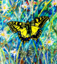Swallowtail Butterfly Card from Original Watercolour Painting - Image 2
