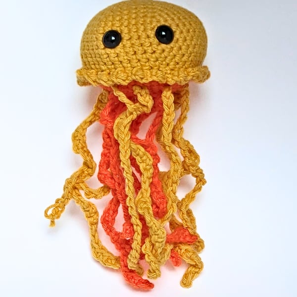 Cute crochet jellyfish