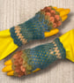 Crocheted Fingerless Dragon Scale Gloves - Image 7