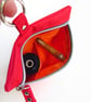 Waterproof Dog Treat and Poo Bag Pouch - two compartments inside - RED - Image 4