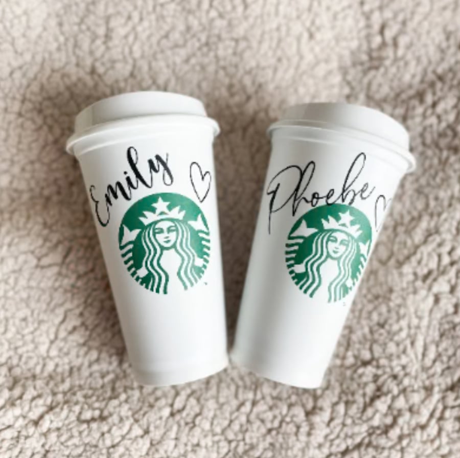 Personalised Starbucks Cups