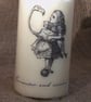 Decorated Candle Alice In Wonderland Flamingo Curiouser & Curiouser Decoupage - Image 3