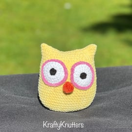 Handmade Crochet Owl Plushy