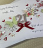Personalised 21st Birthday Card Gift Boxed Daughter Granddaughter Any Age 18 30  - Image 8