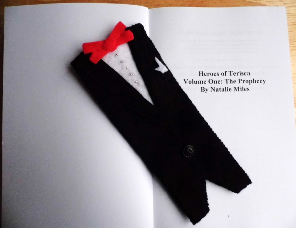 Tuxedo Bookmark
