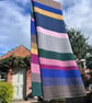 Engineered Stripe Big Scarf - Image 2
