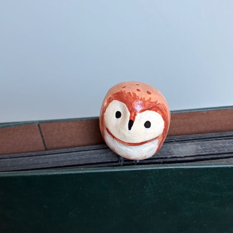 Handmade Owl Paperclip Bookmark
