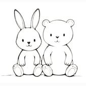 Bunny and Bear Crochet