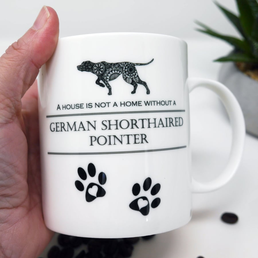 German Short Haired Pointer, Pointer Mug, GSP, Pointer Gift, Gundog, Dog Lover, 