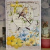 Greeting Card - Country House Collection Bird - C - 153