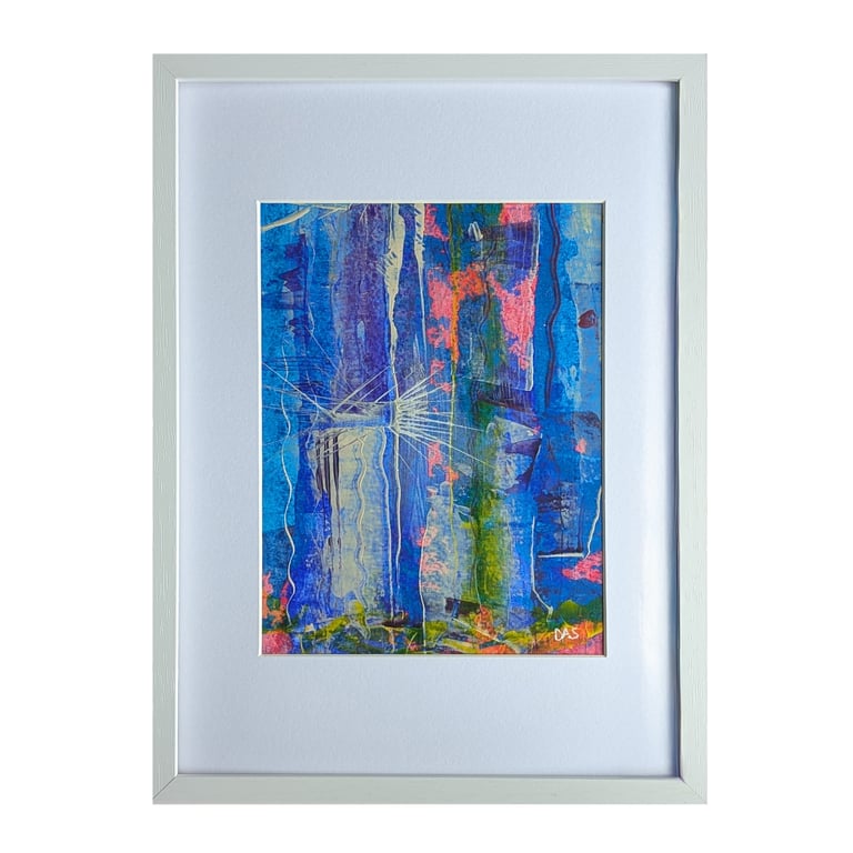 'Under The Sea' Original A4 Framed Painting