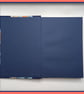 Blue Hardback Notebook A5 rulled Pages - Image 2