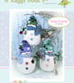 PDF - Snowy Friends Snowman Felt Pattern - Christmas Decorations - Image 2