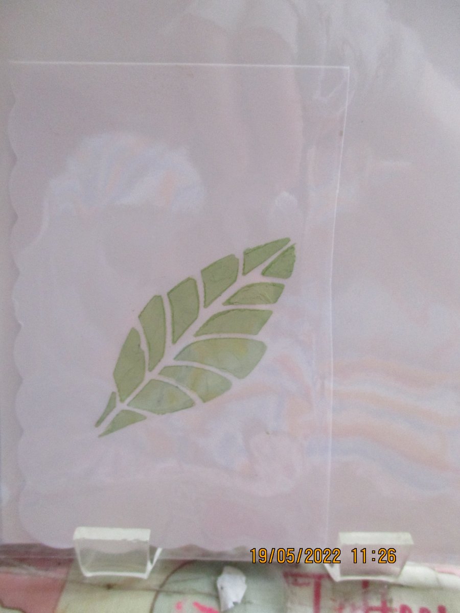 A Leaf Mini Card