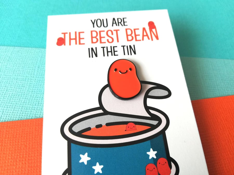 Best Bean In The Tin Pin
