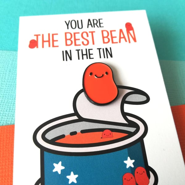 Best Bean In The Tin Pin