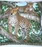 On Safari Leopards in a tree cushion - Image 1