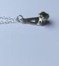 Peridot Birthstone Drop pendant  - Image 3