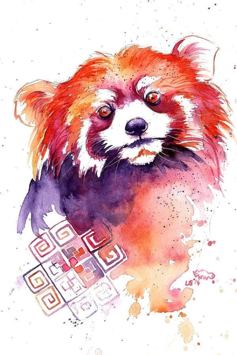 A4 Red Panda