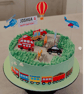 car cake topper, bus cake, truck cake topper, vehicles cake topper, transport ca - Image 1