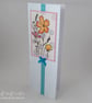 Blank, any occasion floral card  - Image 4