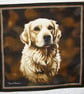 lovely Golden Retriever portrait cushion - Image 2