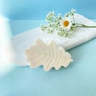 Colourful Resin Leaf Shaped Brooch