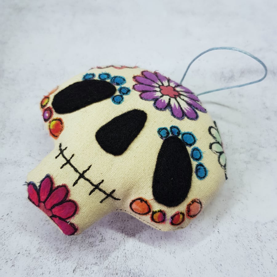 Candy Skull Halloween Decor