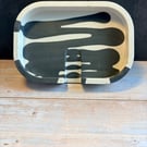 Handcrafted Jesmonite Soap Dish — Soft, Sustainable Elegance