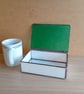 Stained glass trinket box