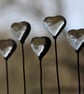 5 hearts stained glass suncatcher ornament - Image 4