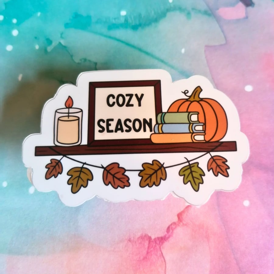 Cozy Season Vinyl Sticker