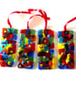 Patchwork Rainbow Fused Glass Lightcatcher - Image 6