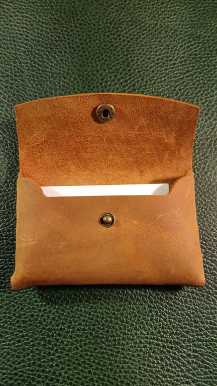 Handmade Leather Card Holder,  Wallet,  Purse