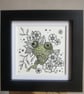 Flower Toad - Original Mini Drawing  - Image 5